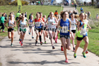 Girls under-15s 5k road race, 2018 ERRA Under-17s and Under-15s 5k Champs, Sutton Coldfield. Photo: David T. Hewitson/Sports for All Pics